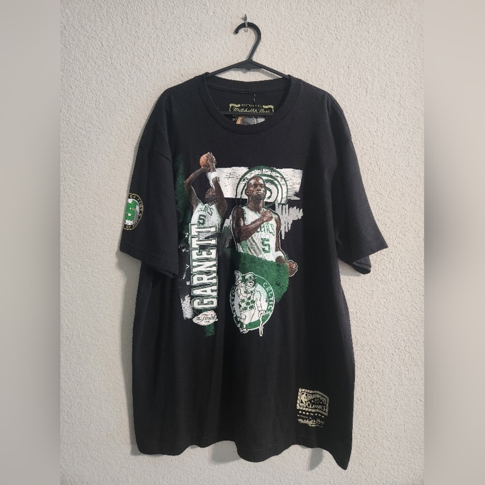 Mitchell & Ness NBA HOF 20 Kevin Garnett Tee (Celtics) NWT size large